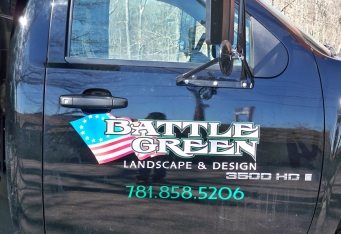 custom truck lettering lexington ma vehicle branding boston