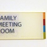 wayfinding braille signs room id signs lexington ma